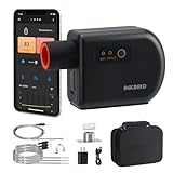 Inkbird Grillgebläse Bluetooth 5.1 und Wi-Fi 2,4 GHz Grillventilator, Automatischer Smoker Grillthermometer mit 4 Sonden für Big Green Egg, Kamado Joe, Primo, Vision Grill, Akorn Kamado
