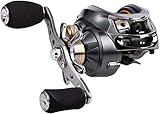 Sougayilang Baitcasting Fishing Reel with 11+1 Shielded Bearings, Magnetic Brake System Fishing Reel for Freshwater Saltwater Fishing Left