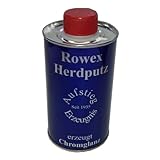 Rowex Herdputz für Herdplatten aus Stahl und Gasherde 375 ml