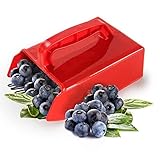 CTDWNT Beerenpflücker, Heidelbeerpflücker mit Griff für einfachere Beerenpflückung, Blueberry Rechen für Heidelbeeren, Blueberry Sh