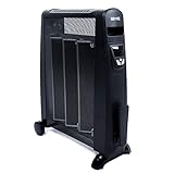 Duronic HV052 Wärmewellen Heizung | Heizgerät mit 3 Stufen | Konvektor mit Thermostat | Heizkörper mit 1500 W | Mica Heizelement | 1 Minute Aufheizzeit | Überhitzungsschutz | Antifrostschutz | Lautlos