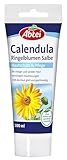 Abtei Calendula Ringelblumen Salbe - schützende und pflegende Salbe bei rissiger und spröder Haut – mit Arnika und Vitamin E - Parfümfrei - 1 x 100 ml Tube | 100ml (1er Pack)