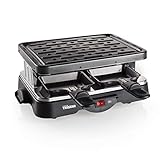 Tristar Raclette-Grill für bis zu 4 Personen, 4 Pfännchen, 500 Watt, RA-2949