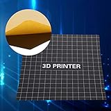 235 X 235 Mm 3D-Drucker, Bettplattform-Aufkleberblatt, Druckaufbau-Oberflächenplatte für Ender 3, Keine Kantenumwicklung, Stechender Geruch, 3D-Hitze