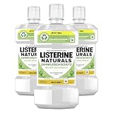 3x Listerine Naturals Zahnfleisch Schutz Mundspülung je 600ml Zahnfleisch Scbutz