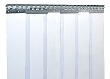 PVC Streifenvorhang Lamellen 2x200mm Höhe 2,00m x Breite...
