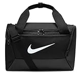 Nike Unisex – Erwachsene Brsla Tasche, Black/Black/White, Einheitsgröße EU