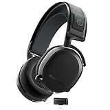 SteelSeries Arctis 7+ - Wireless Gaming-Headset - Verlustfreie 2,4 GHz-Verbindung - 30 Stunden Akkulaufzeit - Für PC, PS5, PS4, Mac, Android und Switch - Schwarz