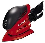 Einhell Multischleifer TH-OS 1016 (100 W, Schleiffläche 104 cm², Staubfangsack und Absaugadapter, Klett-Schleifpapier P120)