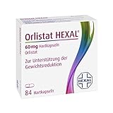 Orlistat HEXAL® 60 mg Hartkapseln (84 St.) | Effektiver abnehmen | Mit 3-fach-Wirkung
