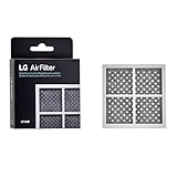 LG 6 Month (LT120F) Replacement Refrigerator Air Filter, 1 Count (Pack of 1), White