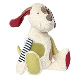 SIGIKID 38764 Kuscheltier Hund Green Mädchen und Jungen Babyspielzeug empfohlen ab Geburt mehrfarbig