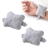 2 Stück Handballenauflage, Tastatur Maus Set Tastatur Handgelenkauflage, Weiche Baumwolle Handauflage Tastatur Maus, für Schreibarbeiten, Büroarbeiten