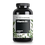 Vitamin B5 – 240 Kapseln - hochdosierte 500 mg...