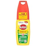 Autan Tropical Pumpspray Insektenschutz, zum Schutz vor heimischen und tropischen Mücken, 100 ml, Aerosol