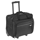 Targus Laptop-Rolltasche, passend für Laptops bis zu 16 Zoll, Executive-Premium-Rolltasche, konzipiert für geschäftliche, professionelle Reisen und Pendler, wasserabweisend – Schwarz (TBR003EU)