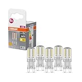 OSRAM Star PIN LED-Lampe für G9-Sockel, klares Glas ,Warmweiß (2700K), 320 Lumen, Ersatz für herkömmliche 30W-Leuchtmittel, nicht dimmbar, 5-er Pack