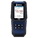 ERICKHILL EMF Messgerät ER-02, EF/MF/RF-Prüfung, wiederaufladbarer magnetfeld , digitaler/Grafik-Dual-Interface-Strahlungsdetektor, digitaler LCD-Bildschirm, für Zuhause, Büro, Outdoor