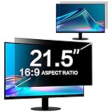 ZOEGAA Monitor Blickschutzfilter 21.5 Zoll 16:9 für 21.5' Hp Dell Acer Lenovo Asus,Anti Blaulicht Blendschutz Computer Blickschutzfolie 21.5 Zoll und Abnehmbarer Sichtschutzfolie Monitor 21.5 Zoll