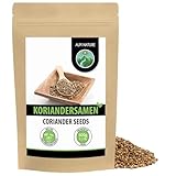Alpi Nature Koriandersamen ganz 500g, Koriander Samen, Koriander ganz zum Kochen, Curry und Pickles