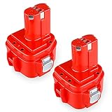 2 stück 4800mAh 12V NI-MH Ersatzakku für Makita Akku 12V 1222 PA12 1220 1222 1234 1233 1235 1235B 1235F Ersatzakku für Makita 12v Akku
