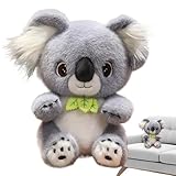 Ruwshuuk Koala Plüschtier - Plüschtier Spielzeug | Kuschelige Puppen Für Kinder Reise Auto Sitz Zuhause Kinderzimmer Wohnzimmer Spielzimmer