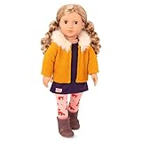 Our Generation – 46 cm Fashion Puppe – Blondes Haar & braune Augen – Outdoor-Outfit – Rollenspiel – Spielzeug für Kinder ab 3 Jahren – Florence