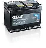 Exide lead acid, EA770 Premium Carbon Boost Autobatterie,...