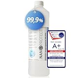 Nanoprotect Isopropanol 99,9% | 1 Liter Reiniger | Hochprozentiger Isopropylalkohol | IPA Reinigungsalkohol für Haushalt und Elektronik | Made in Germany
