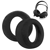 LAKPYN Velvet Stoff Ersatzpolster Ersatz Ohrpolster für Sony Playstation 5 Pulse Ps5 3D Wireless Headset,Polster Mit Geräuschisolationsschaum