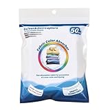 Patifirst Color Catcher Waschblätter - 50 Stück Farbfänger Waschblätter | Farbschutz für Bettwäsche Kleidung Haushalt