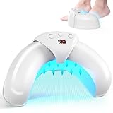 iKeener Nagelpilz Lichttherapiegerät - einstellbare 3, 5, 10 Minuten Sitzungen - behandeln mehrere Finger & Zehen bequem-12pcs 470nm & 6pcs 910nm