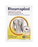 Rheumaplast Rheumaplast Wärmepflaster zur Linderung von Muskelschmerzen z.B. im unteren Rückenbereich, effektive und schnelle Wärmetherapie mit der Kraft der Chili, 1 x 2 Pflaster