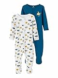 NAME IT Schlafstrampler Set für Babys Legion Blue 74