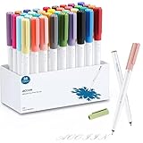 AOOIIN Stifte für Cricut Maker 3/Explore 3/Air 2, Ultimate feine Spitze Stiften 36 ​​Stück 0,4 Tip Markierungsstifte Set Schreibstift Fine Point Pen für Machine