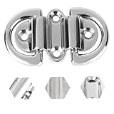 TOYANDONA 1 Stück D-Ring aus Edelstahl Hochleistungs-D-Ringe aus Schnalle Yacht-Schiffsbindungsring-Zubehör D-Ring-Zubehör für Yachtschiffe Boot Yacht D-Ring Edelstahl 316 Silber