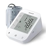 yuwell Oberarm-Blutdruckmessgerät, Digitaler Blutdruckmessgerät zur Genauen Blutdruck- und Pulsmessung mit Speicherfunktion und Arrhythmie-Erkennung, große Manschette für 22-45 cm Oberarm