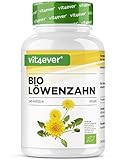 Bio Löwenzahn – 240 Kapseln – 1500 mg Löwenzahnwurzelextrakt - Hochdosiertes 10:1 Verhältnis - Echtes Taraxacum officinale Extrakt - Ohne Zusätze – Vegan