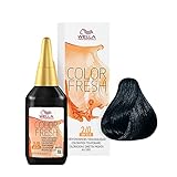 Wella Color Fresh Glanz-Tönung 2/0 schwarz, (1 x 75 ml)