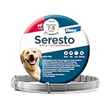 Elanco Seresto® Halsband für große Hunde ab 8 kg: 7 bis 8 Monate wirksamer Schutz gegen Zecken und Flöhe, Länge 70 cm, 4,50 g + 2,03 g