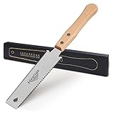 Japansäge Handsäge, Heatigo Zweischneidig Zugsäge 11/17...