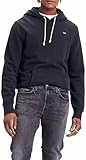 Levi's Herren Sweatshirt Hoodie, Mineral Black, M