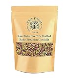 500 g Rohe Ganze Pistazienkerne, Geschälte Nüsse, Ballaststoffreich, Glutenfrei, Sojafrei