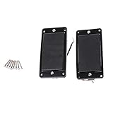 Gitarren Pickup Humbucker Neck Brücke Mit Rahmen Für Black 6string