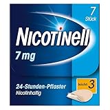 Nicotinell pflaster 7 mg / 24-Stunden- Nikotinpflaster, 7 St.: Pflasterstärke Leicht. Raucherentwöhnung. Mit der Steady-Flow Technologie hilft. Nikotinpflaster. Rauchen aufhören. Nikotin aufhören