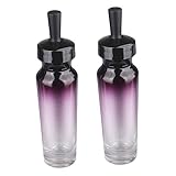 VALICLUD 2 Stück Glasflaschen mit Pipette für Kosmetik und Ätherische Öle Praktischer Tropfer für Reisen und Diy Mischungen Stylische und Funktionale Fläschchen für