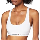 Tommy Hilfiger Damen Cotton Bralette Iconic Bustier, Weiß (WHITE 100), M