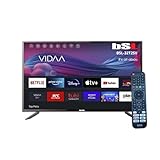 BSL-32T2SV VIDAA SMART TV 32 Zoll | WiFi | RJ45 | AUFLÖSUNG HD1366X720p | USB | DVBT2/S2/C | Kompatibel mit YouTube, Netflix, Disney +, Dazn, Prime | HDMI