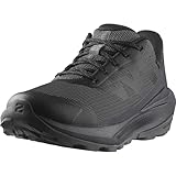 Salomon Elixir Tour wasserdichte Damen Wanderschuhe, Optimaler Komfort, Angenehmes Laufgefühl, Wetterfest, Black, 39 1/3