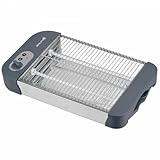Grunkel - Flat toaster for all types of bread and baked goods with 600 W power, toast timer with 6 levels and crumb tray, model TSP-G2